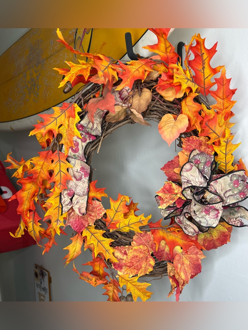 Fall Leaf Wreath